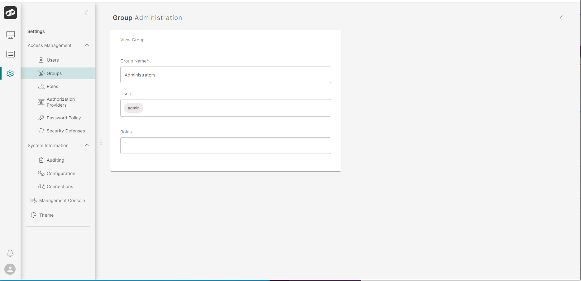 Group View Page